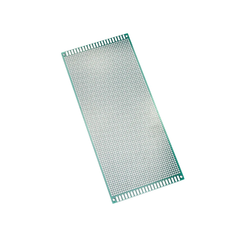 2 Stück 2,54 mm Rastermaß Doppelseitige Universelle Leiterplatte 10x22 cm Größe Elektronische Komponente für DIY-Projekte – Detail 4