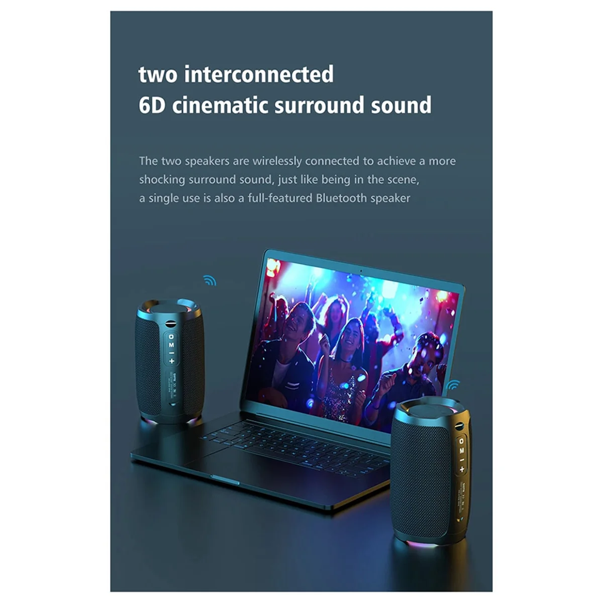 

2025+Portable Bluetooth Speaker 20W IPX7 Waterproof Powerful Sound Box Bass Boost Dual Pairing True Wireles Stereo Outdoor