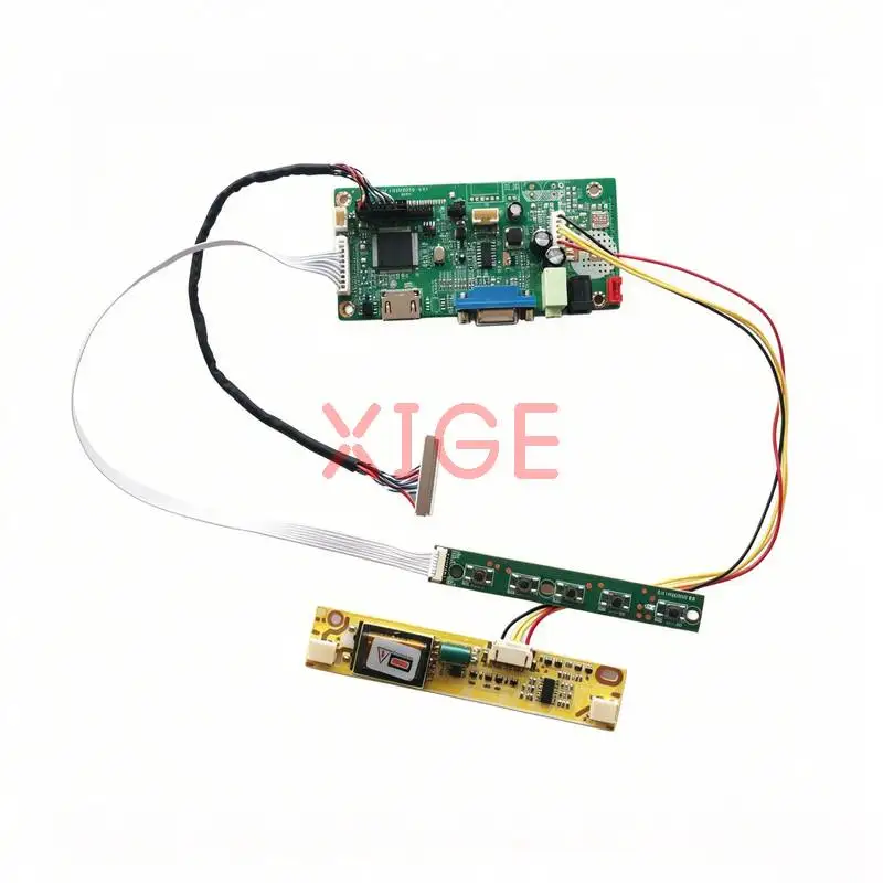 

For LM171WX3-TLA1 LM171WX3-TLC1 HSD170MGW1-A00 HSD170MGW1-B00 Controller Board Kit LVDS 30-Pin 1440x900 1440*900 2-CCFL HDMI+VGA