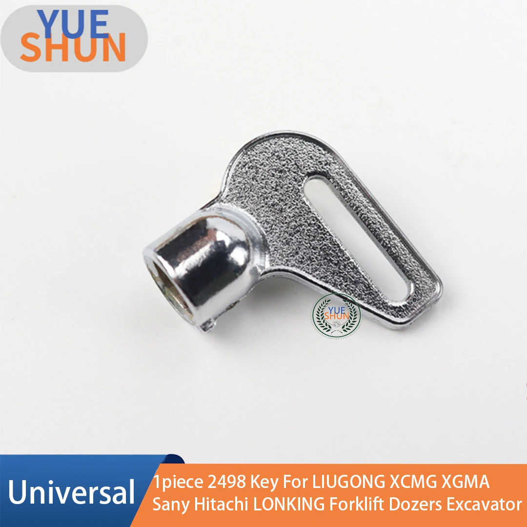 1 piece 2498 Key For LIUGONG XCMG XGMA Sany  Hitachi LONKING Forklift Dozers Excavator