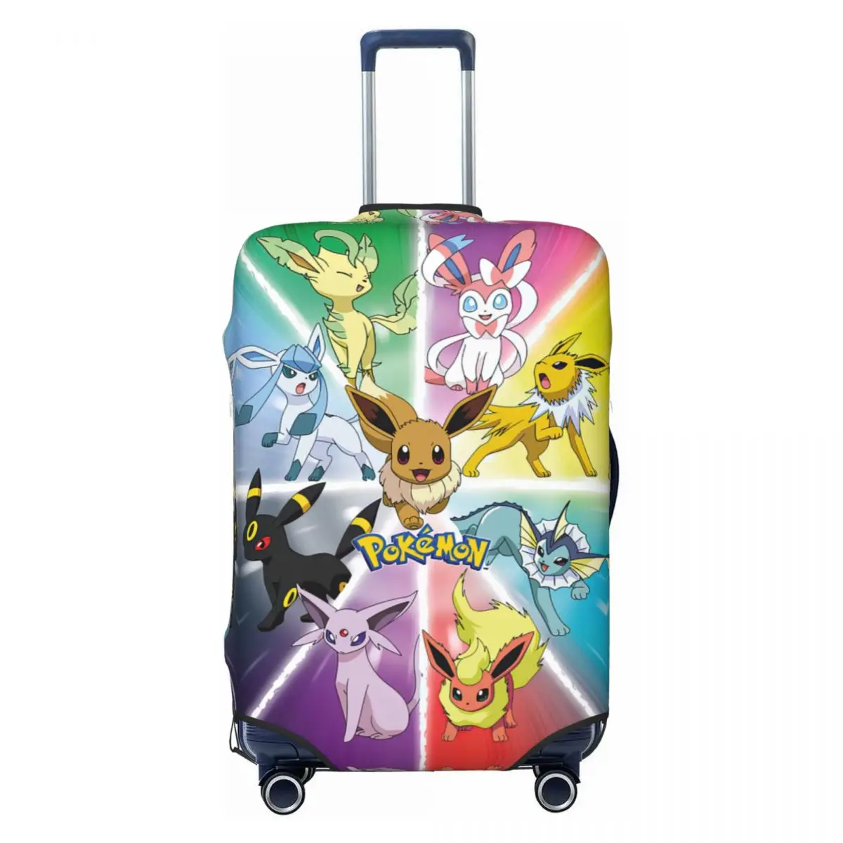 Custom Pokemon Pikachu Luggage Cover Fashion Suitcase Protector Covers Suit For 18-32 inch