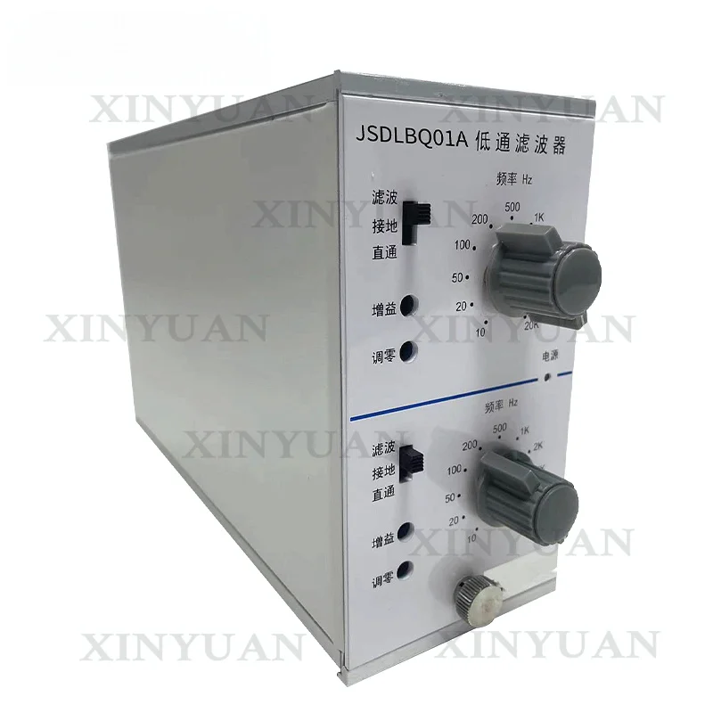 Dual-Channel Low-Pass Filter JSDLBQ01A for Vibration Acquisition, Dynamic Testing, Data Analysis and Processing