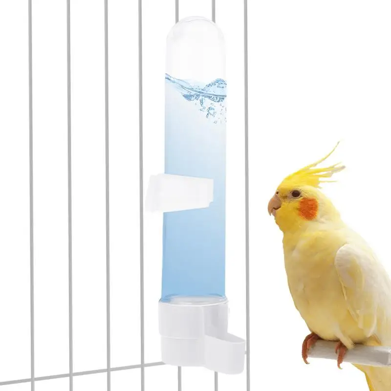 Bird Water Dispenser Automatic Water Feeder Multifunctional Rutin Chicken Feeder High Capacity Bird Cage Feeder Love birds