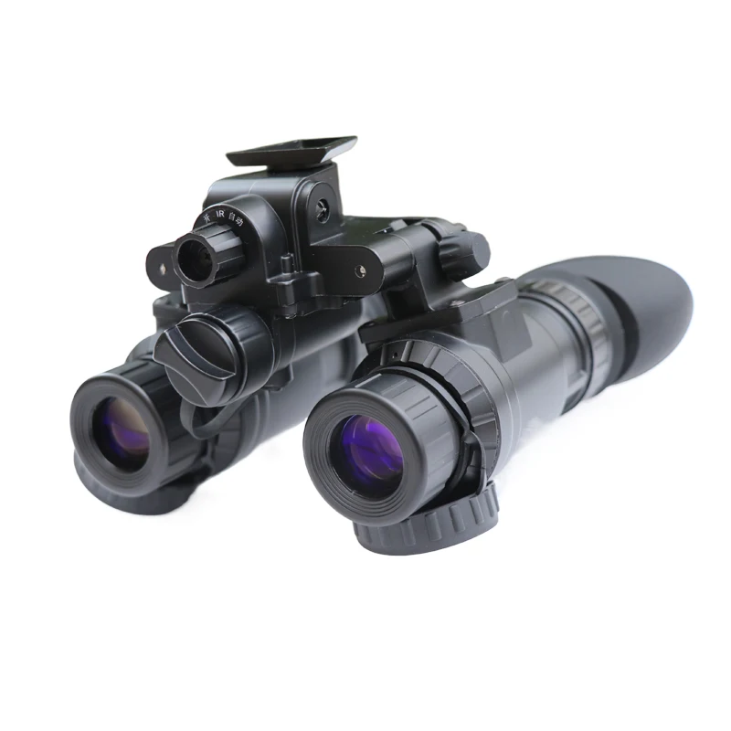 Nice budget Gen2+/Gen3 P43 P45 Green White Phosphor Real FOM 1400/1600/1800 Night Vision Binocular for sale