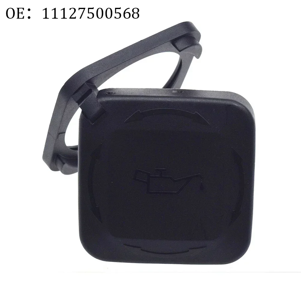 Car Engine Oil Filler Cap Covers Lids Black For BMW E36 E34 E39 E46 E90 E60 E64 11127500568 Vehicle Fuel Tanks Auto Accessories