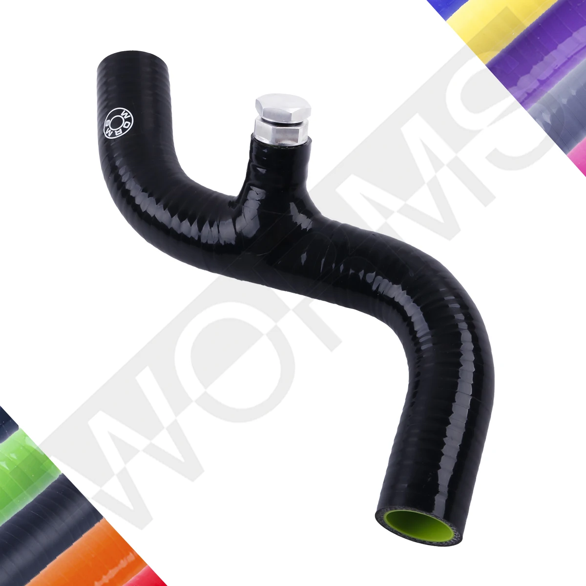 Para Honda Acura K Swap K20 K24 lado del conductor Rad Kit de tubo de manguera de radiador de silicona