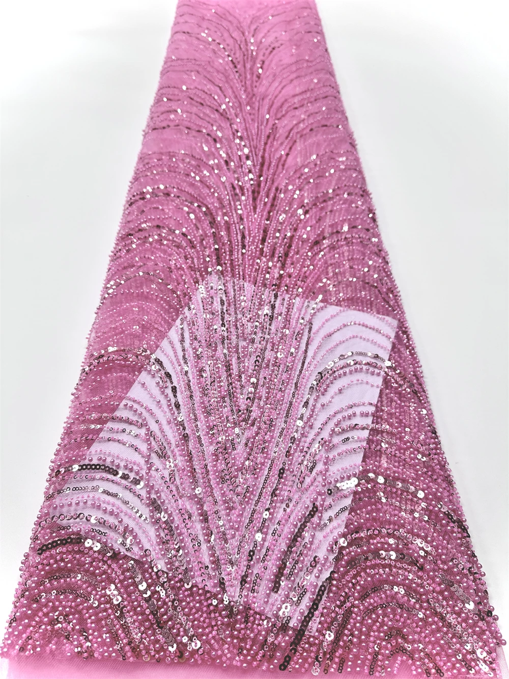 أحدث قماش دانتيل ترتر أفريقي 2025 شمسيّة دانتيل عالية الجودة مطرز قماش شبكي 5 ياردات لفستان حفلات الزفاف