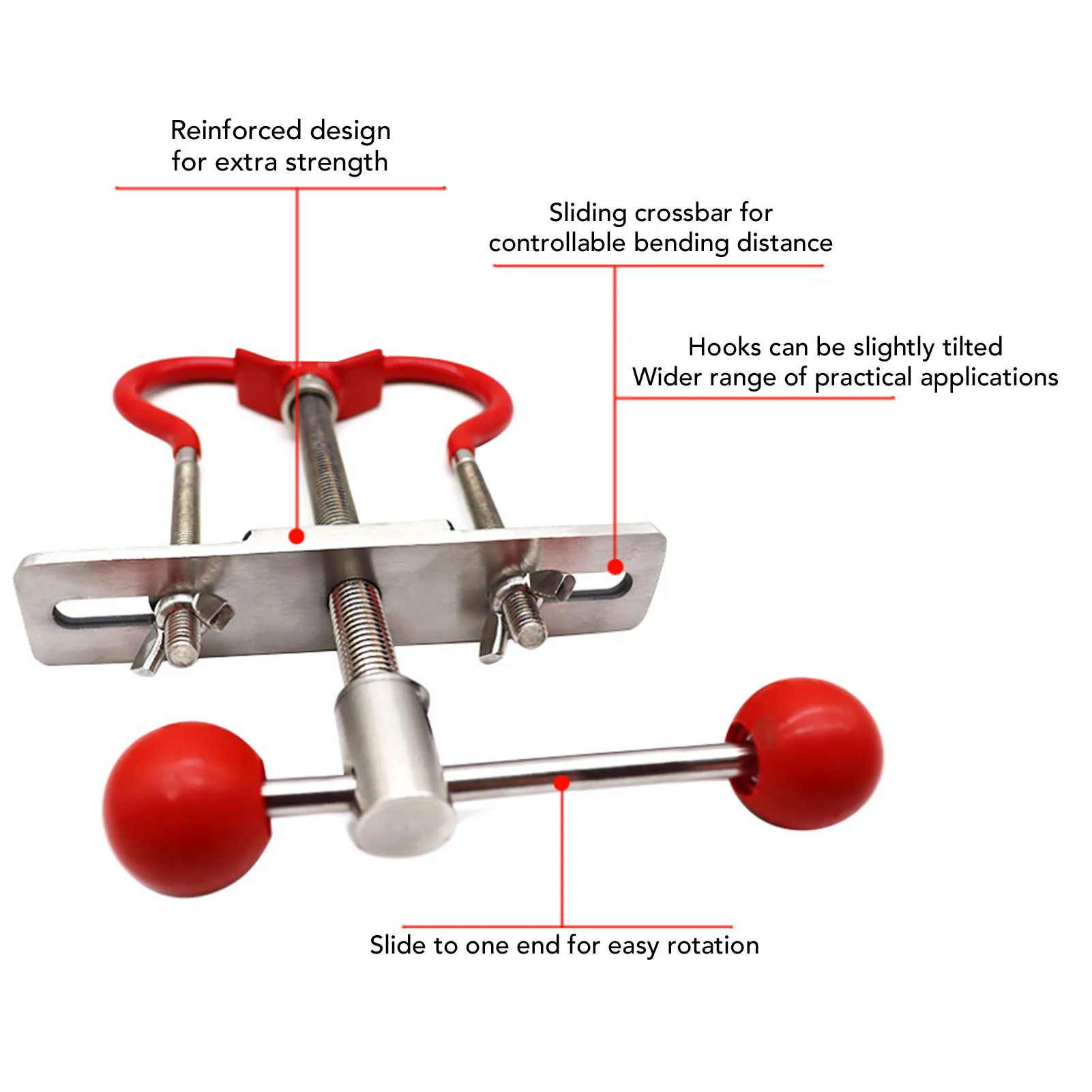 Bonsai Branch Bender Professional Stainless Steel Tree Branch Shaping Tool for Tree Trunk Adjustment Tree Branch Shaping Tool