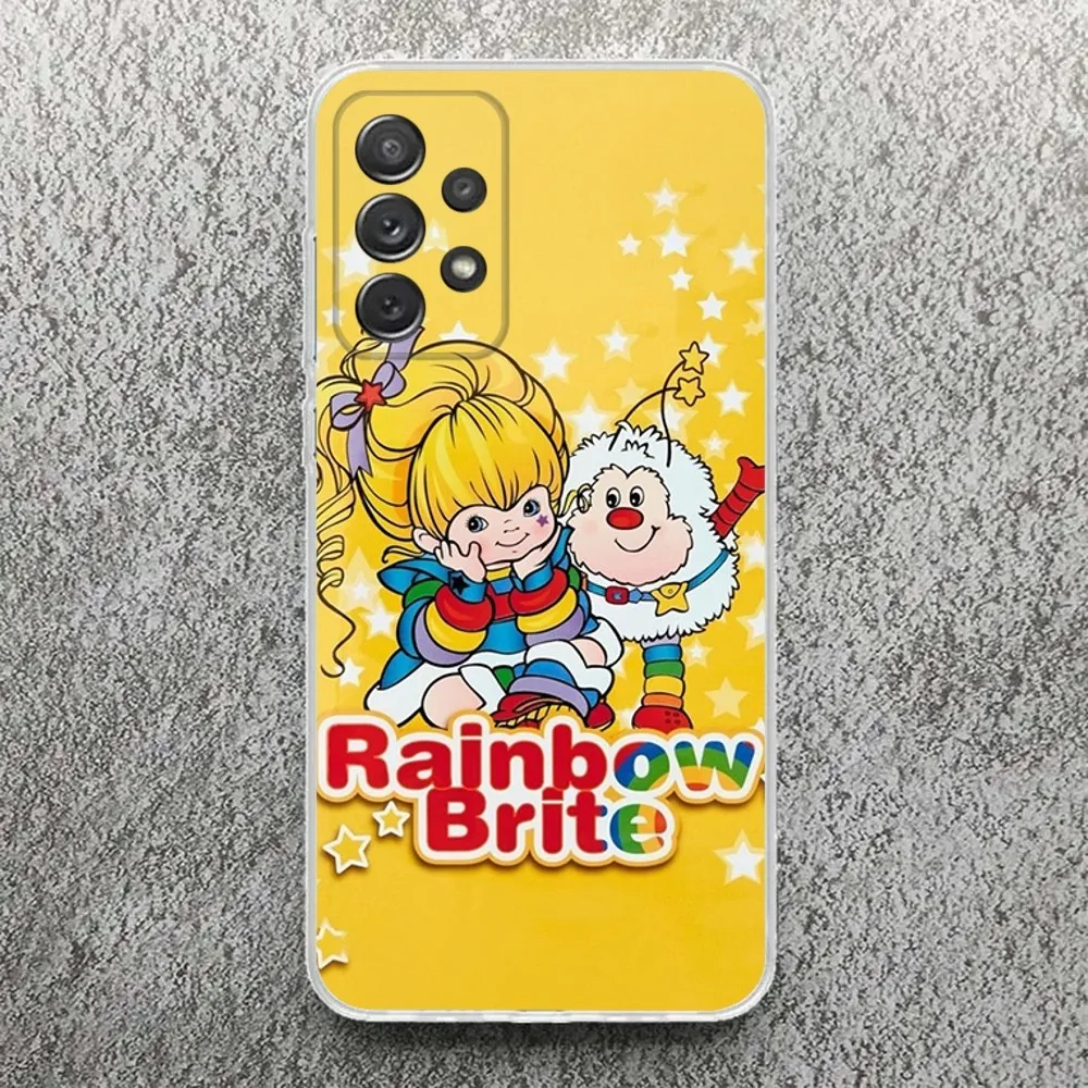 Cartoon R-Rainbow Brite Phone Case For Samsung,Galaxy,S20,S21,S22,S23,Fe,Lite,Plus,Ultra Note Shell