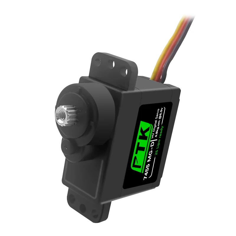 PTK 7455MG-D servo 12g Digital Servo Metal Gear for EPP F3P Glider RC Model Car Helicopter Airplane Hitec HS-65 same level