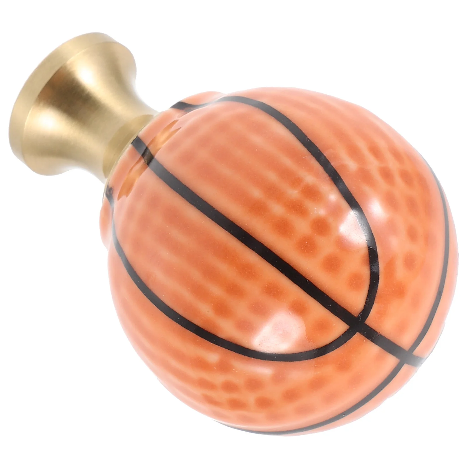 

Basketball Handle Sports Ball Shape Cupboard Pull for Drawer Wardrobe Door Durable Cabinet Knob Dresser Knobs Cabinet Knob