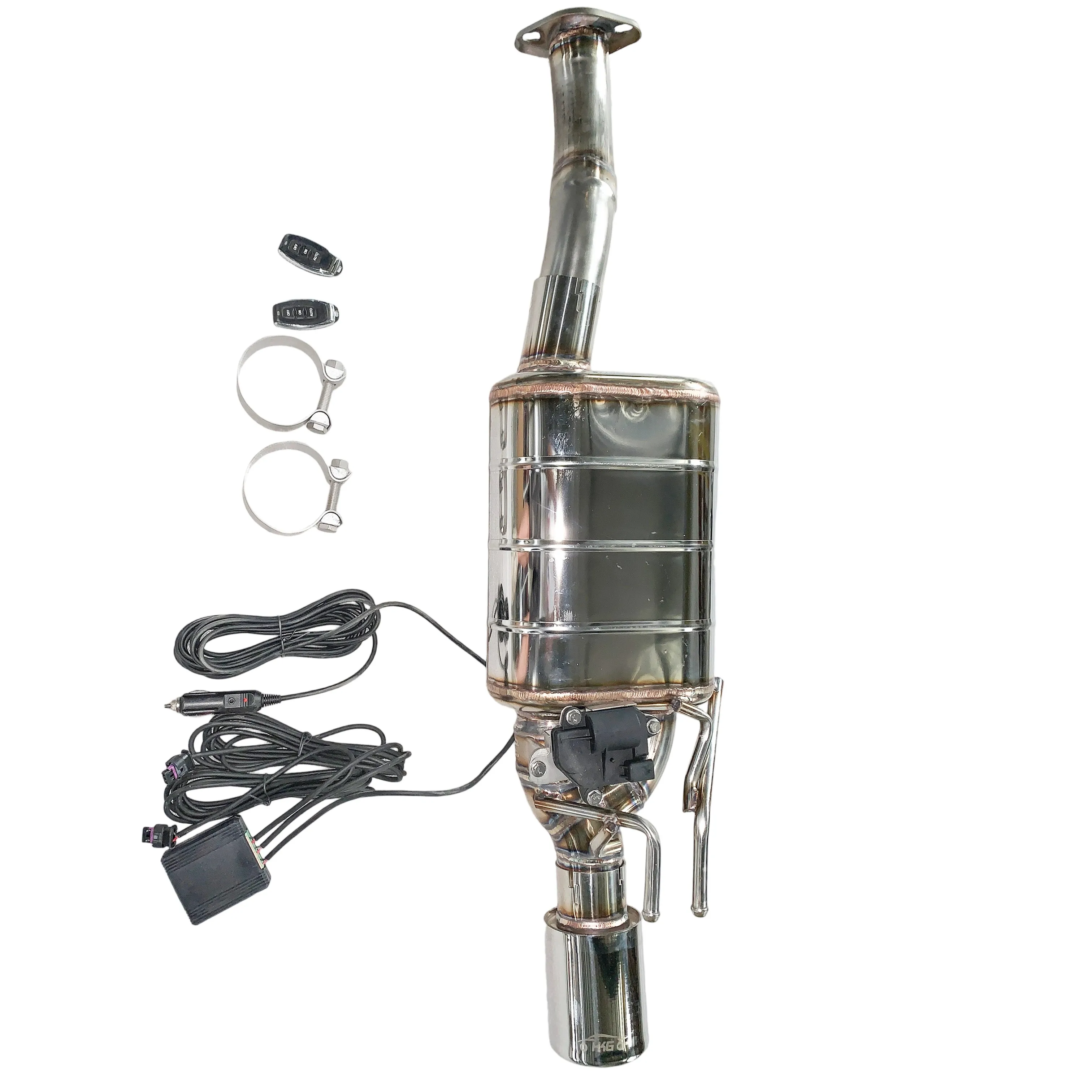 

GFC catback exhaust muffler for Honda 8th gen Civic 1.8L , Car electric valve exhaust system made of 304 stainless steel
