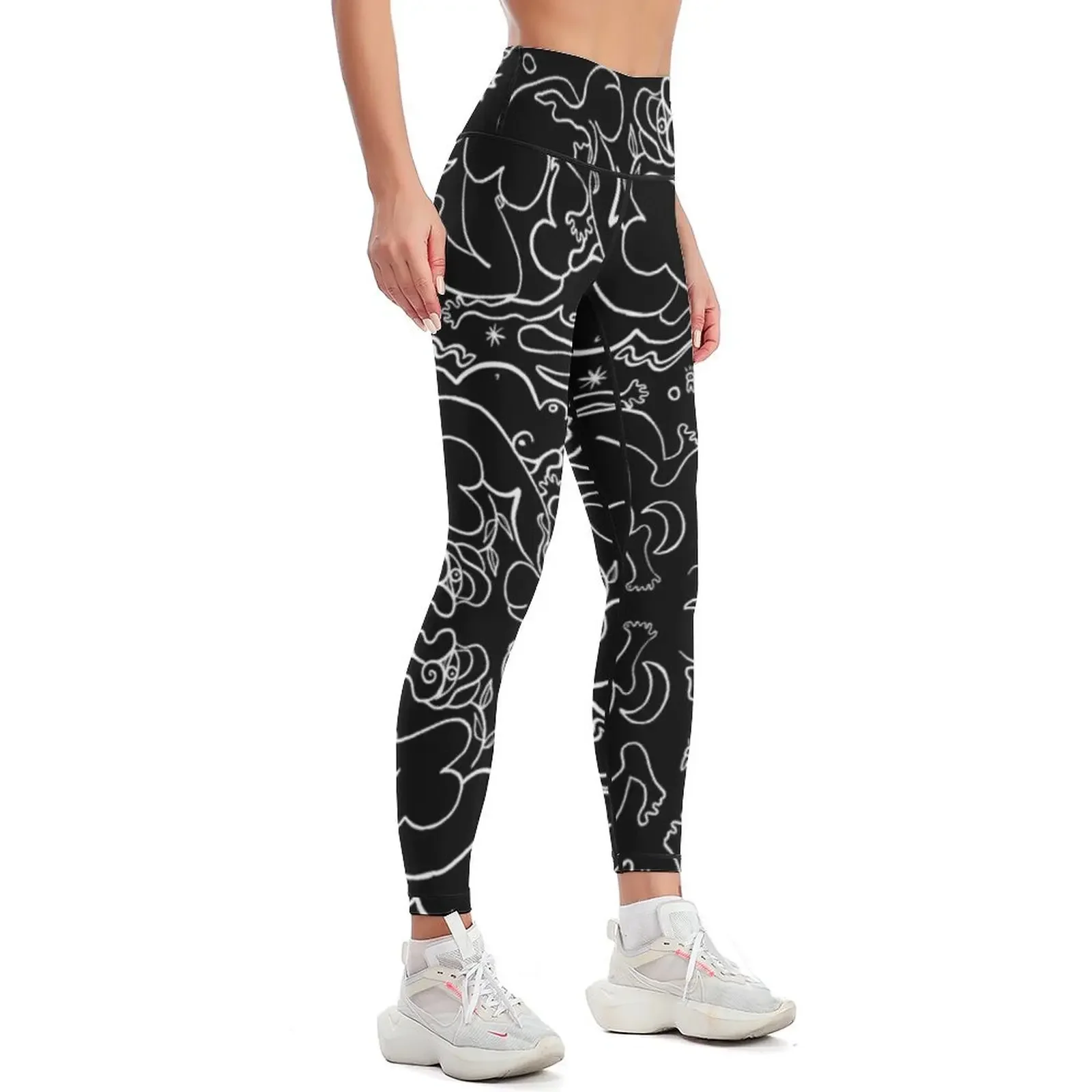 We are all one. Leggings for physical Women's tights Women's sports pants push up fitness Womens Leggings