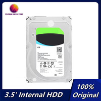 Original 6TB 3.5-Inch HDD 6TB Internal Drive Mechanical Hard Disk 5400RPM Sata 6Gb/s 256MB Cache Surveillance Hard Drive
