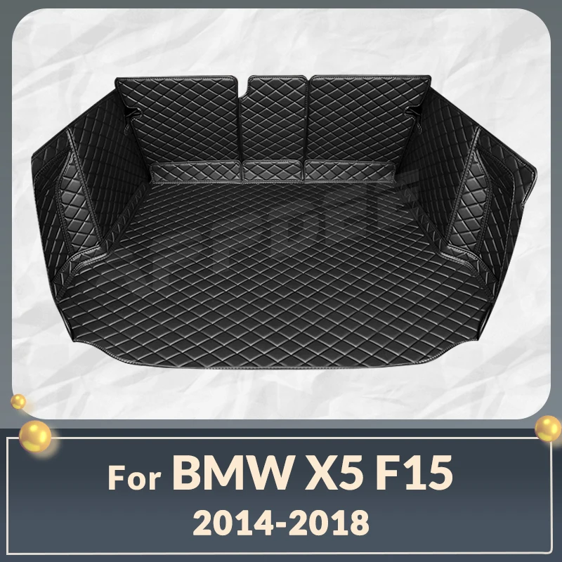 

Auto Full Coverage Trunk Mat For BMW X5 F15 5-Seat 2014-2018 17 16 15 Car Cover Pad Cargo Liner Interior Protector Accessories