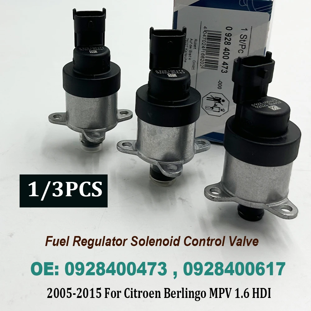 

1/3PCS 0928400473 4903282 4902916 0928400617 Fuel Regulator Solenoid Control Valve For Cumminss DAF Volvoo