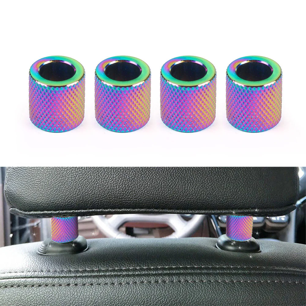 

Car Headrest Head Rest Collars Rings Bling Crystal for Vehicle SUV Truck Interior Decoration Fashion Seat Accessories