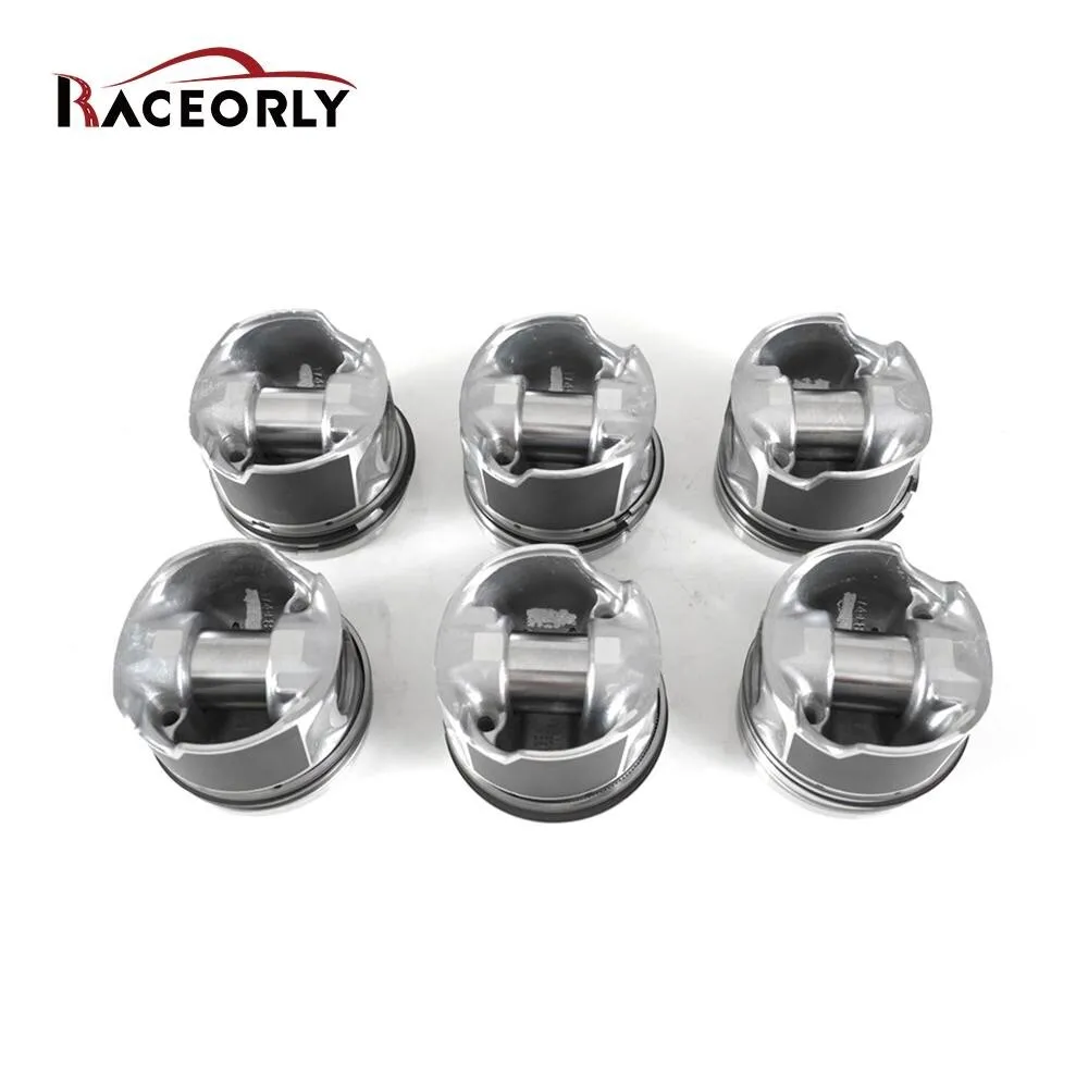 RACEORLY Pistons Rings Φ83.01mm Φ30mm For VW Touareg Audi A4 A5 A6 Q7 A8 3.0 TDI