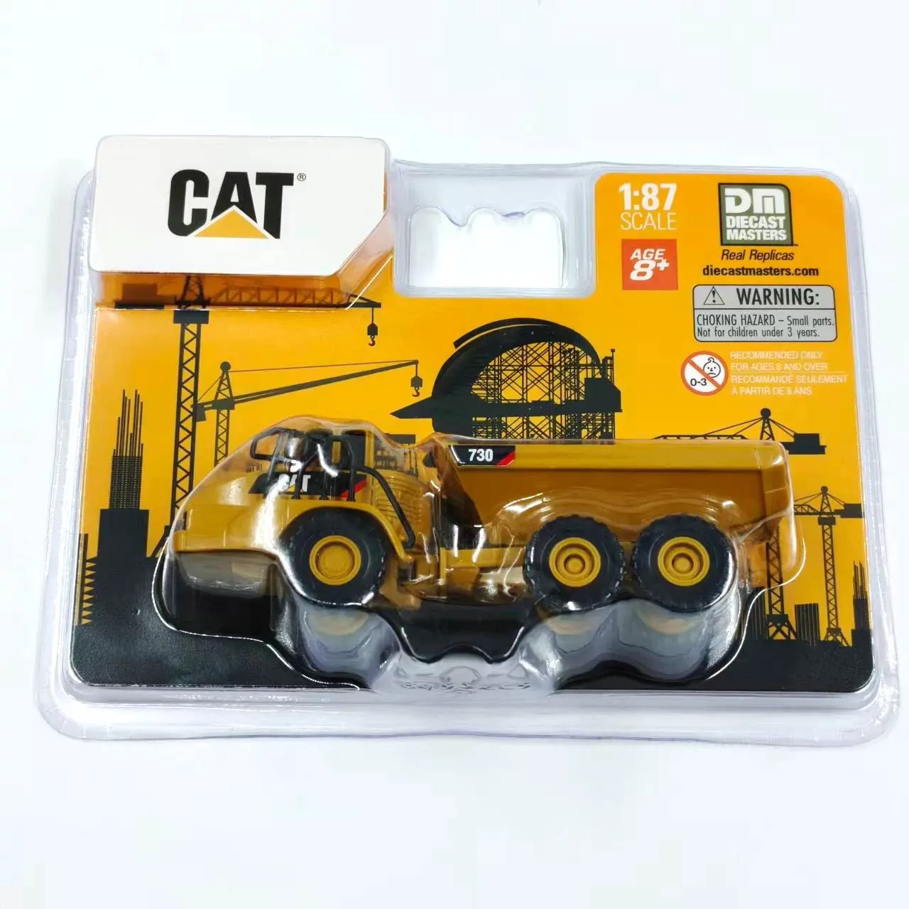 In Stock 1:87 New Product - Tractor Excavator Bulldozer Injection Molded Engineering Vehicle - Alloy Die-Cast Static Car Model