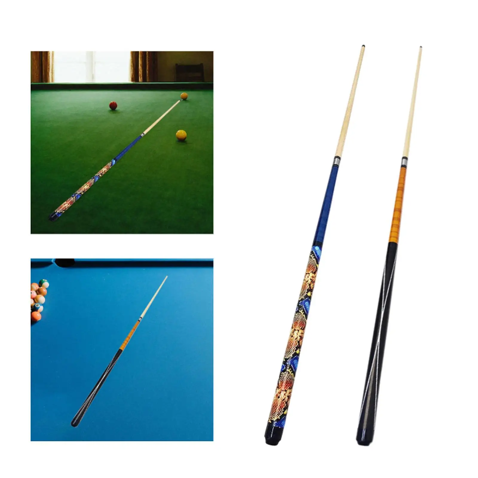 

Кий для прыжков, бильярдный кий, наконечник 140 см, 13,8 мм, бильярдный кий, деревянный бильярдный кий для дома, начинающих, мужчин, женщин, начинающих