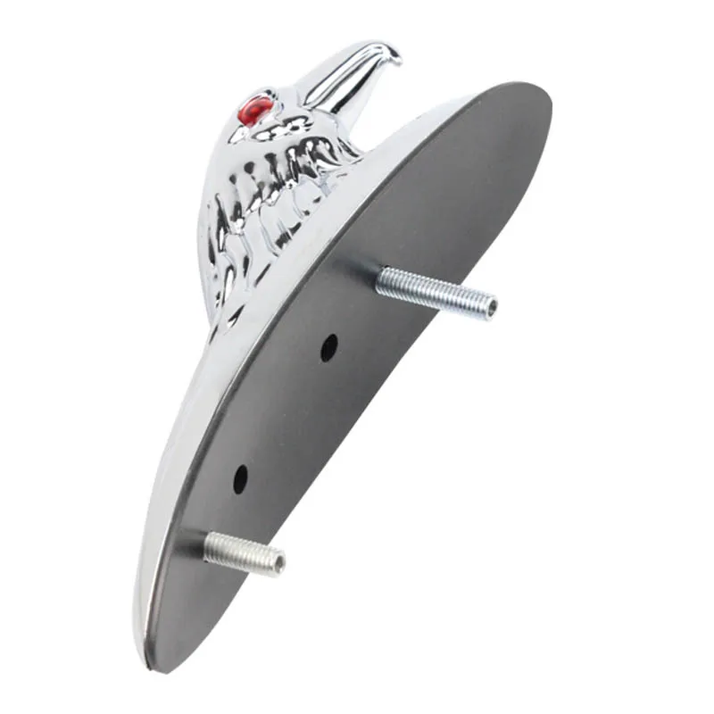 Uniwersalna modyfikacja motocykla i pojazdu elektrycznego Przednia płyta błotna ozdobiona metalową głową orła