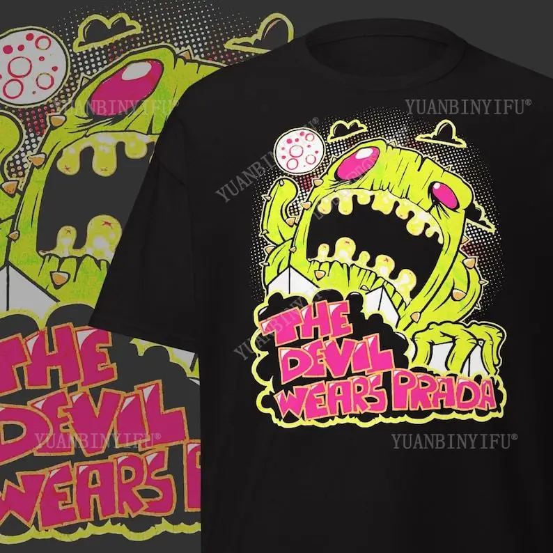 

Футболка Old School Metalcore Band, винтажная металлическая одежда для любителей хардкор, футболка Screamo Band THE DEVIL