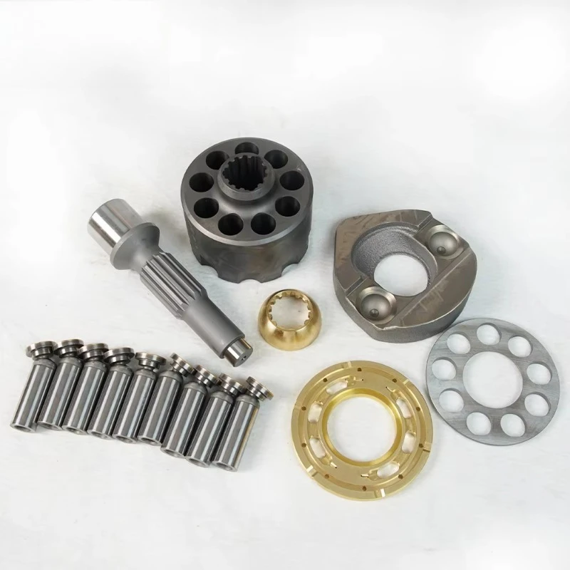 Per Komatsu Pc160 Pompa Escavatore Pezzi di ricambio Blocco cilindri Pistone assiale idraulico variabile Ram Kit pompa principale Parti