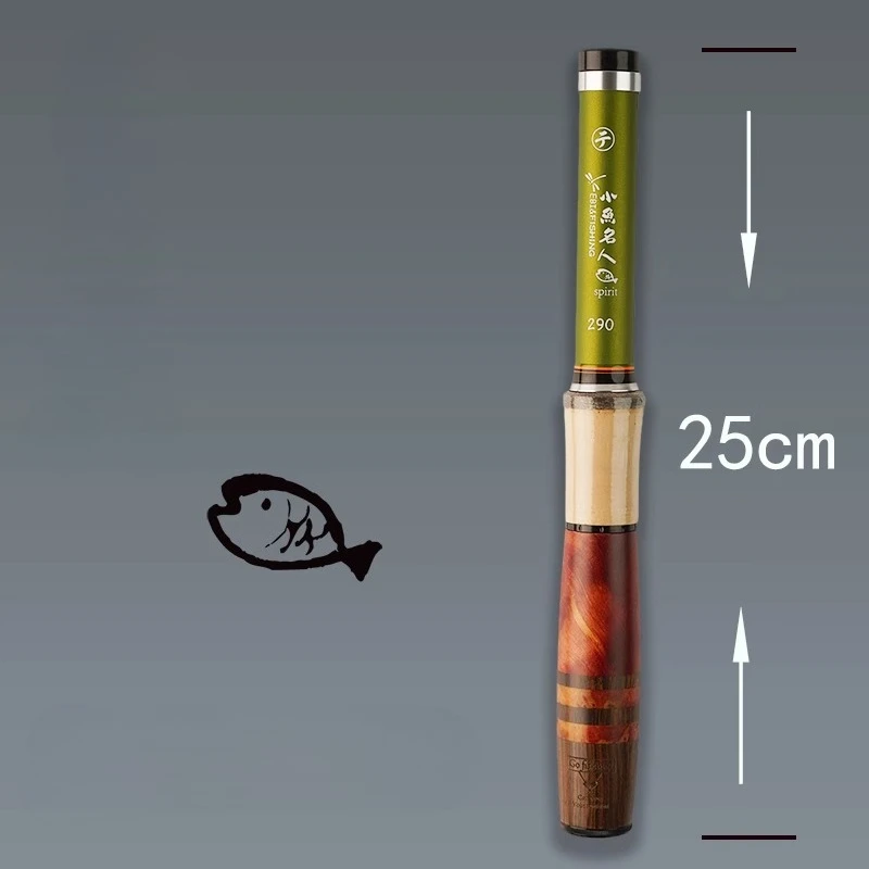 Green Small Item Stream Rod Multi-functional Comprehensive Fishing Rod Portable Short Section Storage Reinforced Fishing Rod
