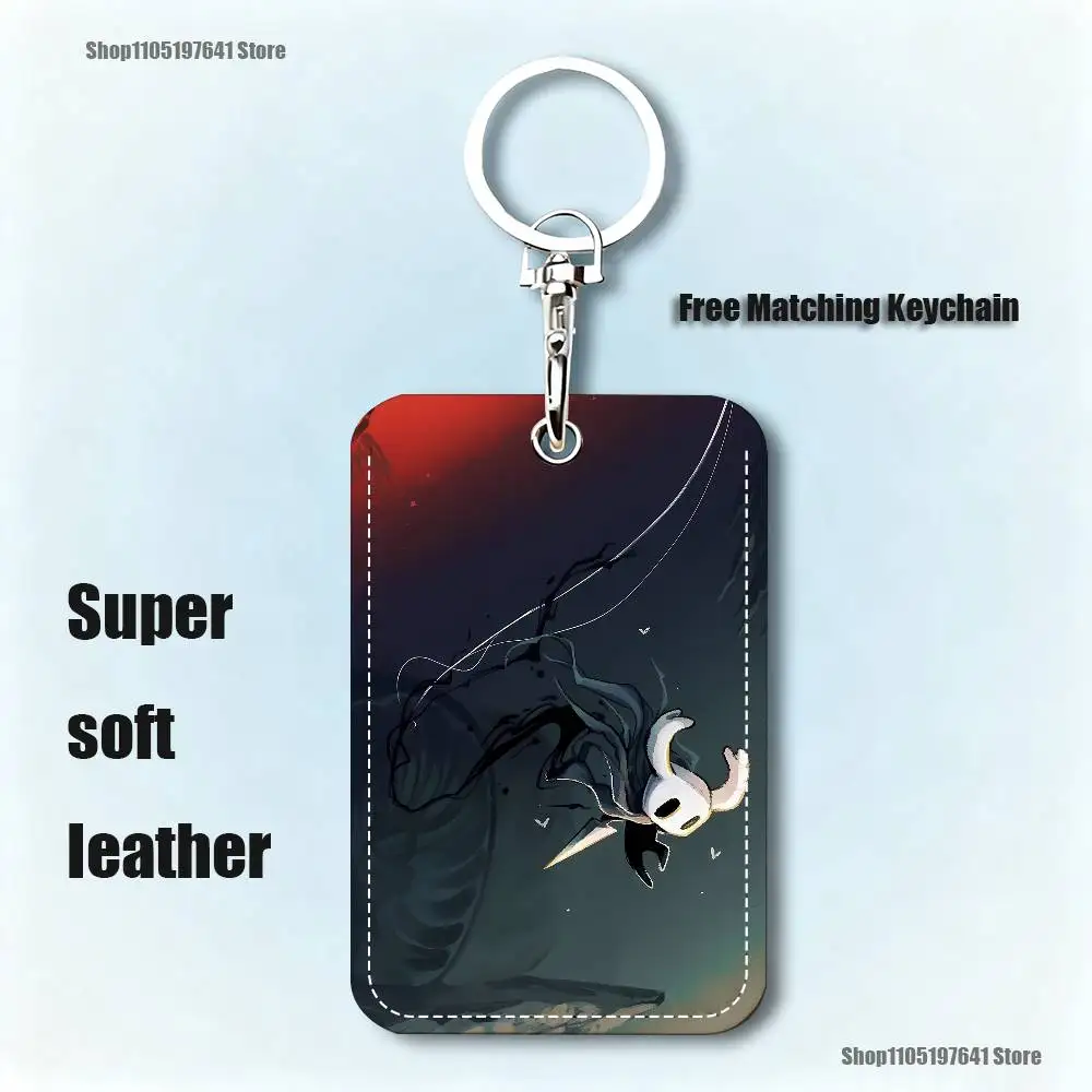 S-Silksong الجوف فارس حامل المفاتيح للبنك الأعمال حامل بطاقة العمل بطاقة الطالب واقية بطاقة الحافلة