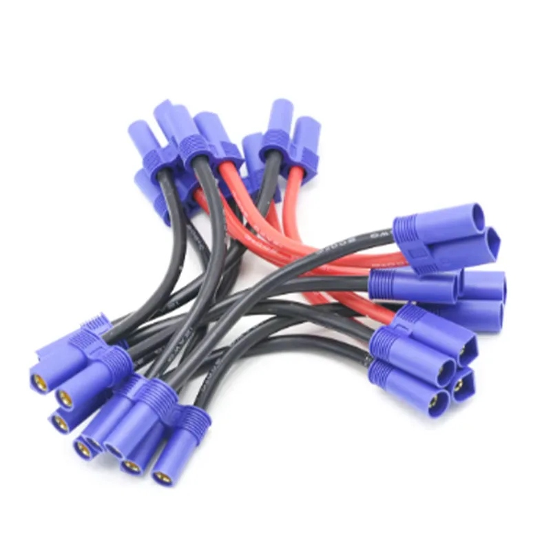 Соединение серии Ec5 с одним штекером и двумя гнездовыми проводами, с одним штекером на двумя штекерами, зарядный провод для литиевой батареи, Магнитный провод