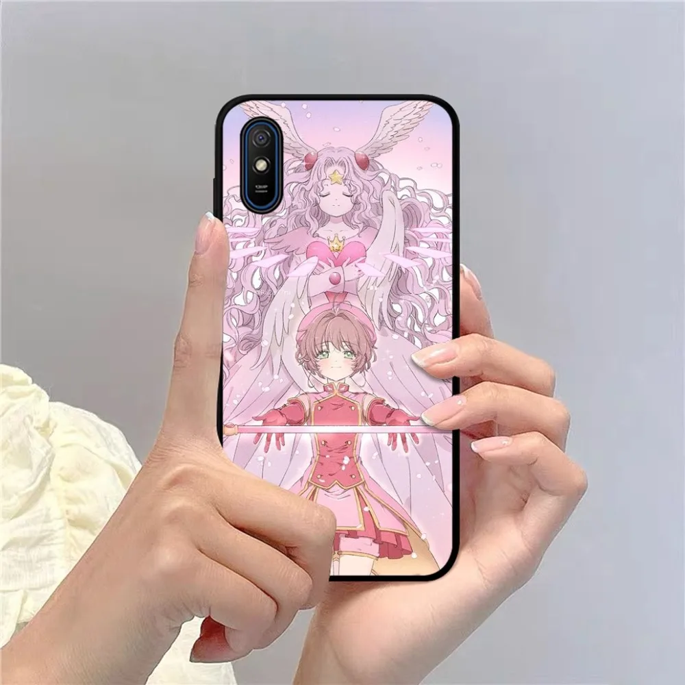 CardCaptor Sakura Anime Phone Case For Redmi 5 6 7 8 9 10 plus pro 6 7 8 9 A GO K20 K30 K40 pro plus F3 Fundas