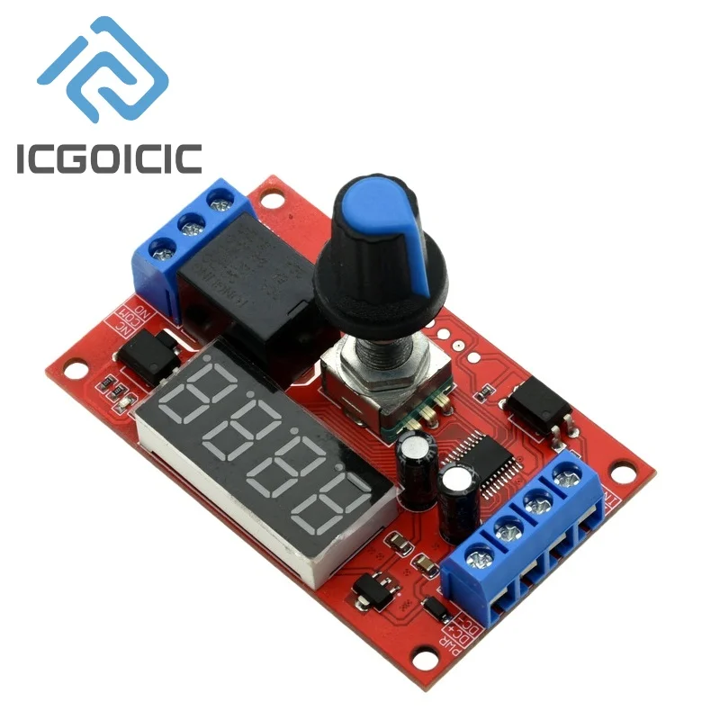10A 32-Mode Time Delay Relay Module 5V/12V/24V with Memory & Reverse Protection for Pump Motor Light Control