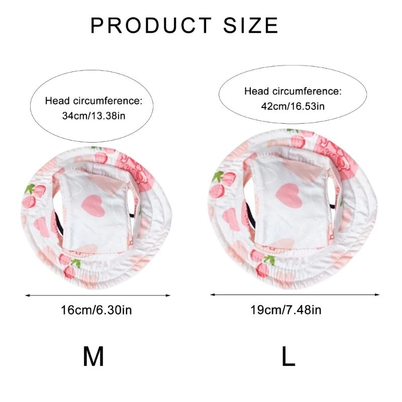 جرو دلو القبعة الكلب sunbonnet قبعة الصياد قبعة في الهواء الطلق ارتداء الكلب sunbonnet الزي للحيوانات الأليفة دلو قبعة hx6c