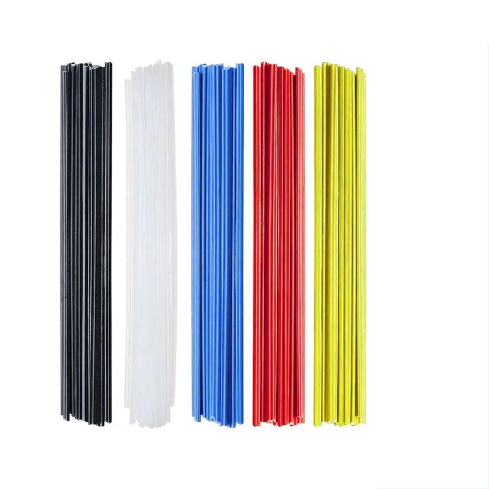 10Pcs Colourful Plastic Welding Rods PP Welding Sticks Bumper Plastic Welding Wire High Quality Repair Tools Accessories