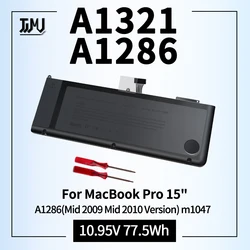 A1321 A1286 Laptop Battery for MacBook Pro 15 Inch Mid 2009 Mid 2010, Replacement for MacBook Pro Battery A1321 A1286 MC371LL