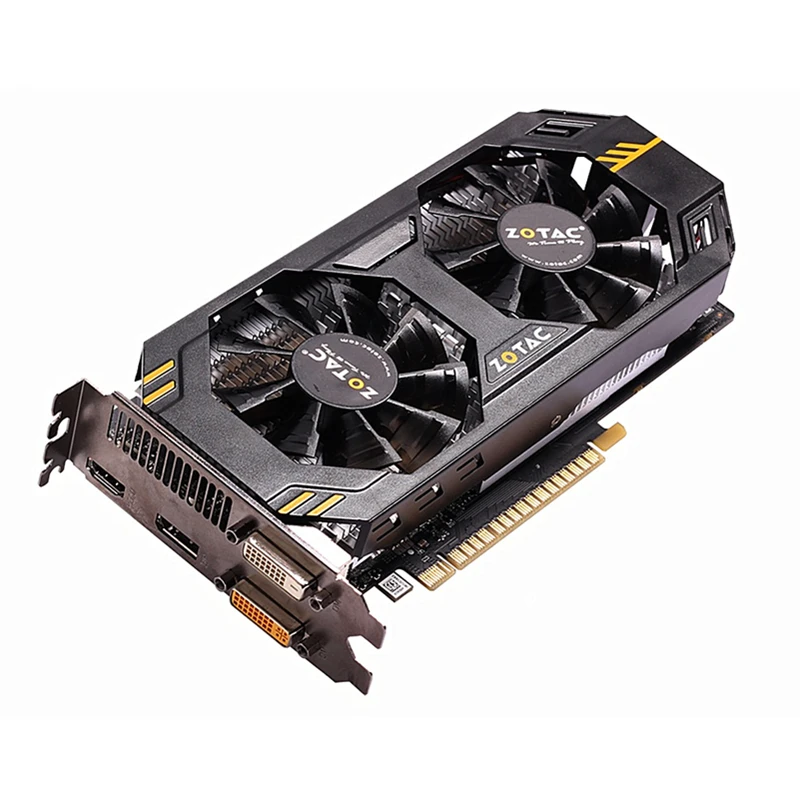 Video Kaart Zotac Geforce Gtx 650Ti 1Gb GDDR5 128Bit Grafische Kaarten Voor Nvidia 100% Originele Kaart GTX650Ti Desktop Computer