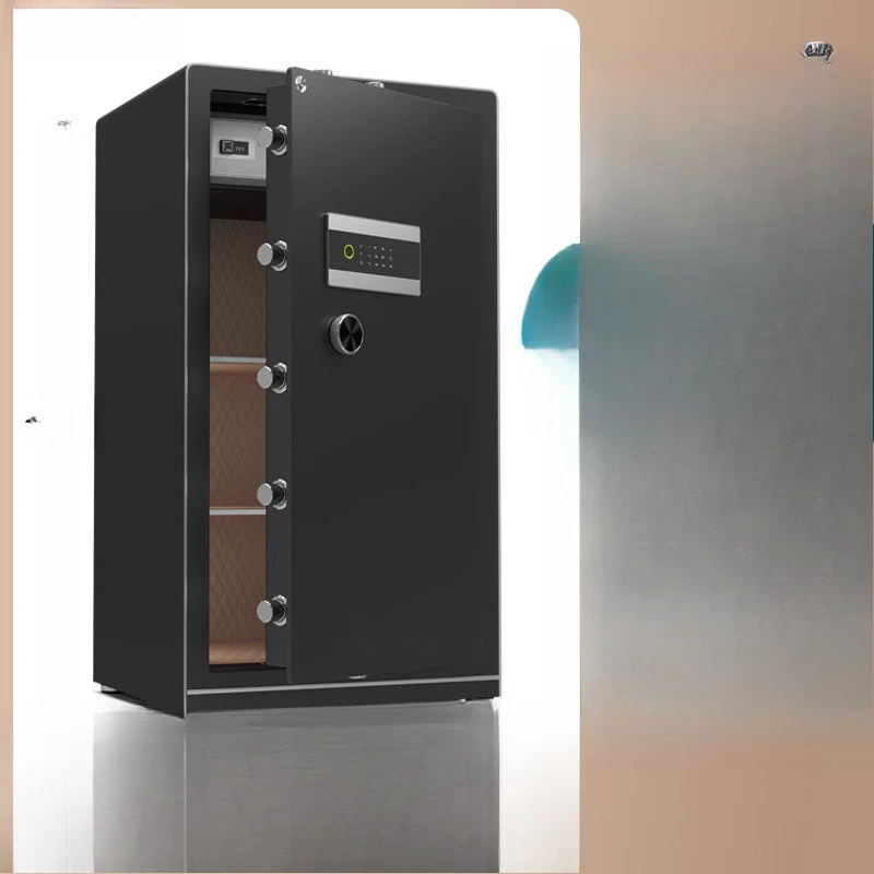 

Fingerprint password Large all-steel anti-theft bedside table File cabinet Wardrobe