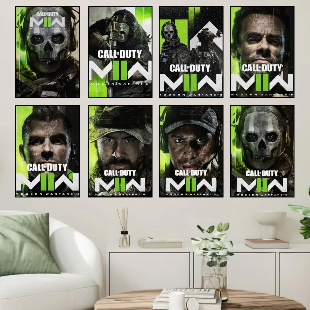 Game C-Call of D-Duty M-Modern W-Warfare II 2 Poster Prints Wall Painting Bedroom Living Room Decoration Office Home