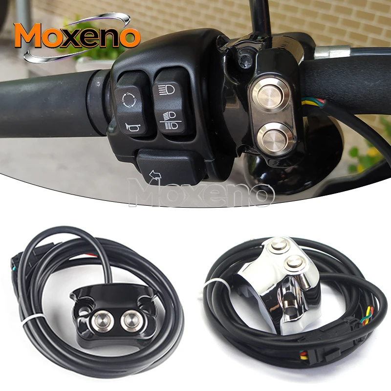 

Motorcycle 12V Air Ride Suspension Controller Switch Aluminum Alloy For Harley Dyna Sportster Touring Street Glide Road Glide