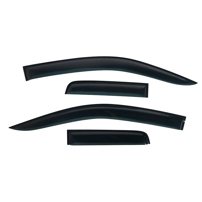 For Ford Ranger Extra Cab 2012 2013 2014 2015 2016 2017 2018 2019 2020 2021 WeatherShields Sun Rain Guard Window Deflectors