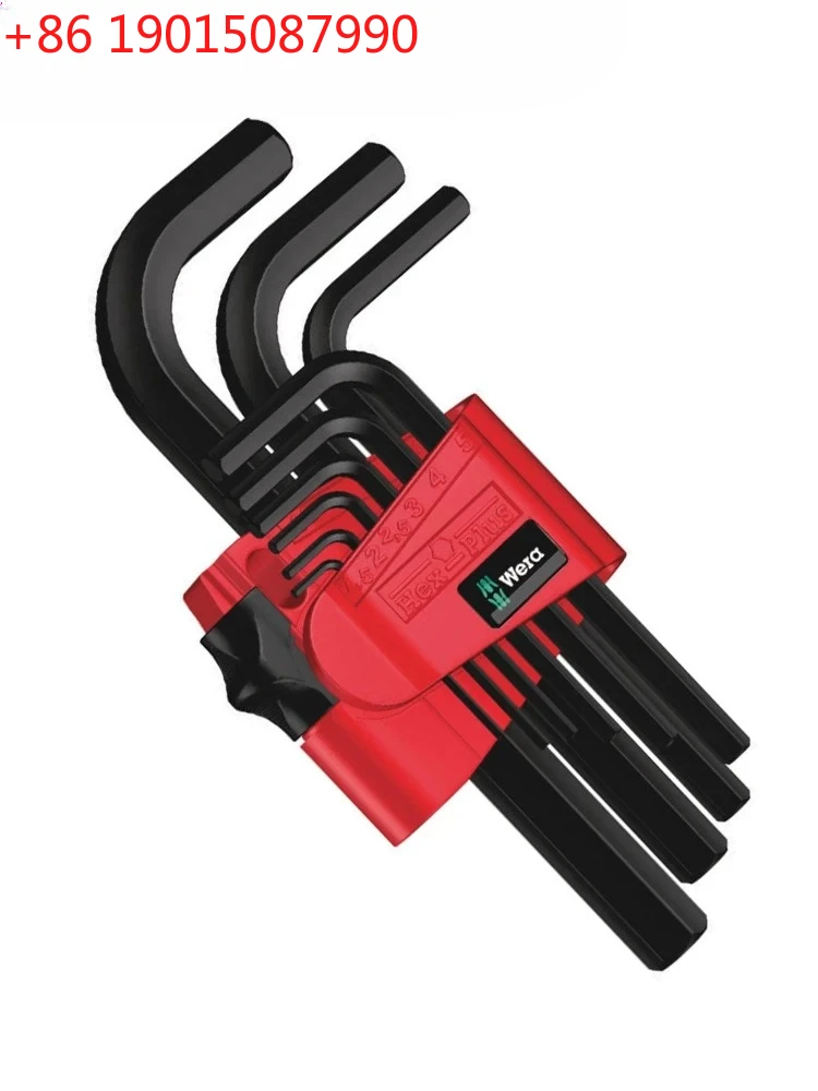 950/9 Hex Plus 7 مجموعة مفاتيح ربط قصيرة سداسية على شكل حرف L 1.5-10 ملم #1