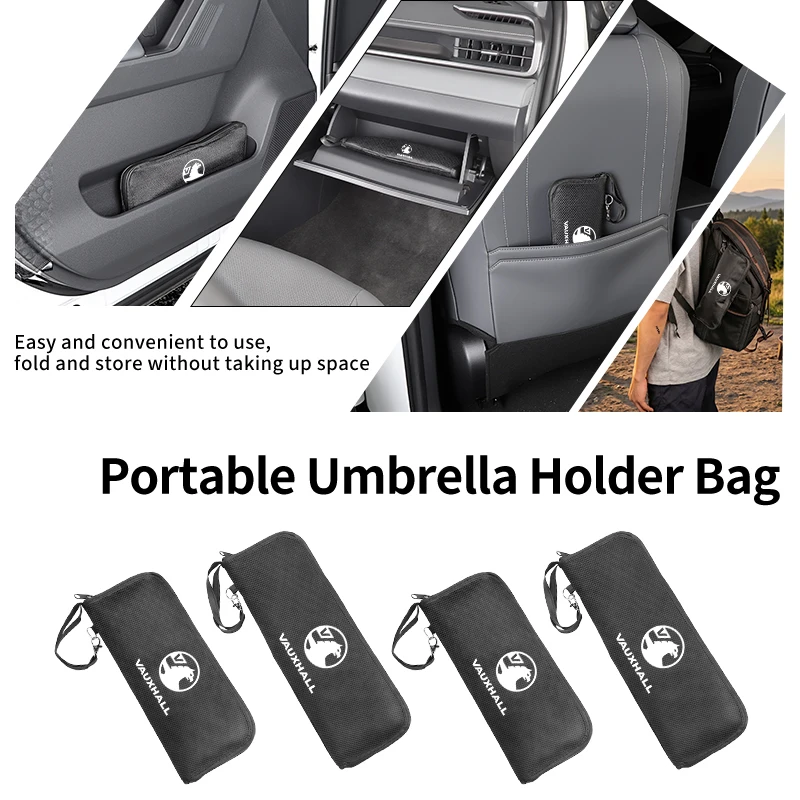 Car Seat Back Umbrella Bag Waterproof Storage Pouch Auto Accessories For Vauxhall VXR Dokker Lodgy Logan Sandero Duster