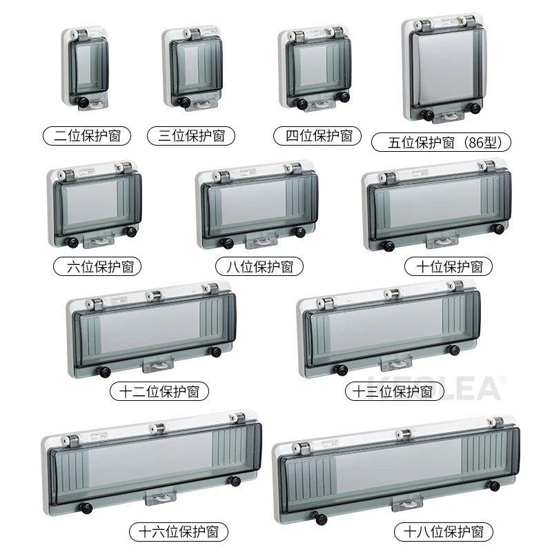 

Автоматический выключатель Прозрачная водонепроницаемая коробка Распределительная коробка для окон Защитная оконная крышка Мониторинг наблюдения Выключатель окон