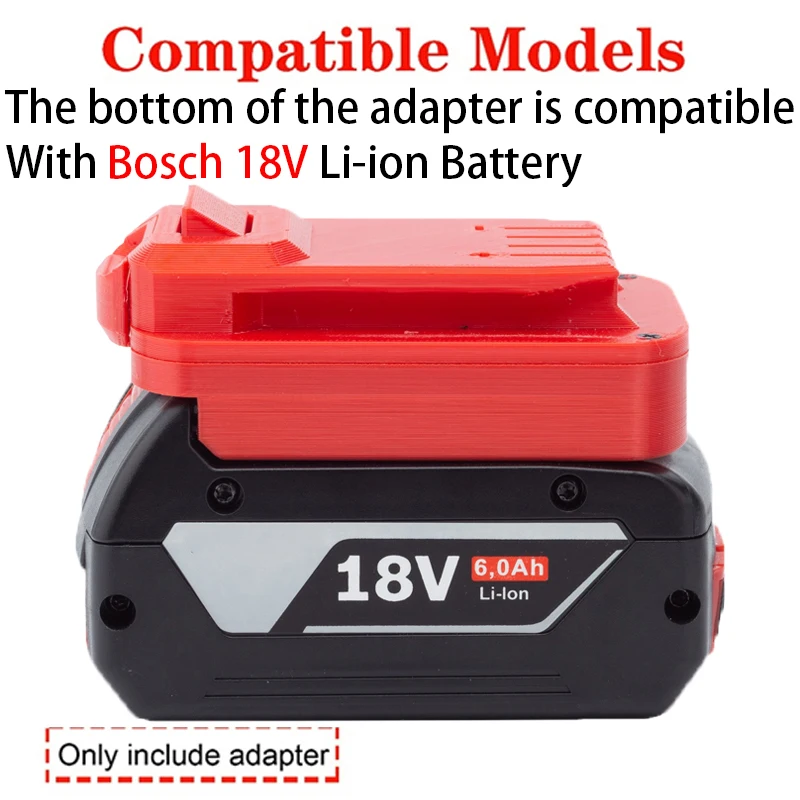 Battery Adapter for Craftsman V20 Li-Ion Tools Converter to Bosch 18V Li-Ion Battery Adapter Power Tool Accessories