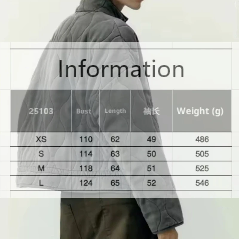 Vintage Washed Cotton Coat Parkas Women's Cotton-padded Y2K Clothes Autumn Winter Short Overcoat Stand-up Collar Loose Jacket