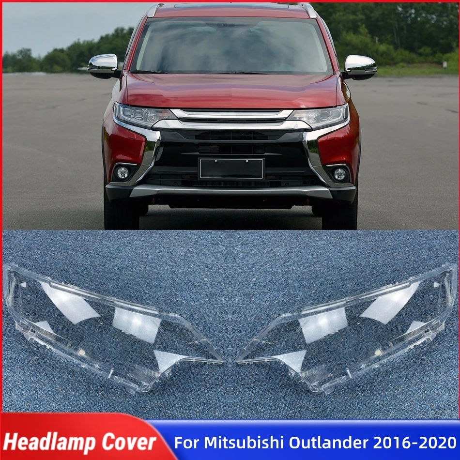 

For Mitsubishi Outlander 2016 2017 2018 2019 2020 Car Interior Replacement Parts Lampshades Lamp Shell Headlamp Cover Lens