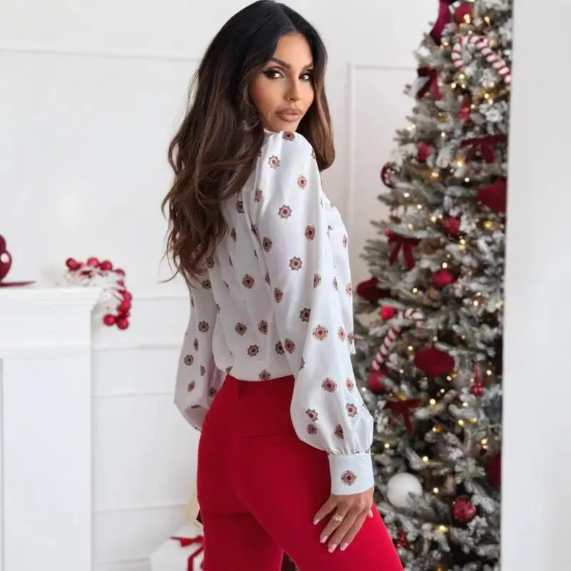 Langer Sve-bedruckter Irt-Polyesterstoff für Damen mit Blumenmuster, reguläre Passform, vielseitiger SLE für die Frühlingssaison