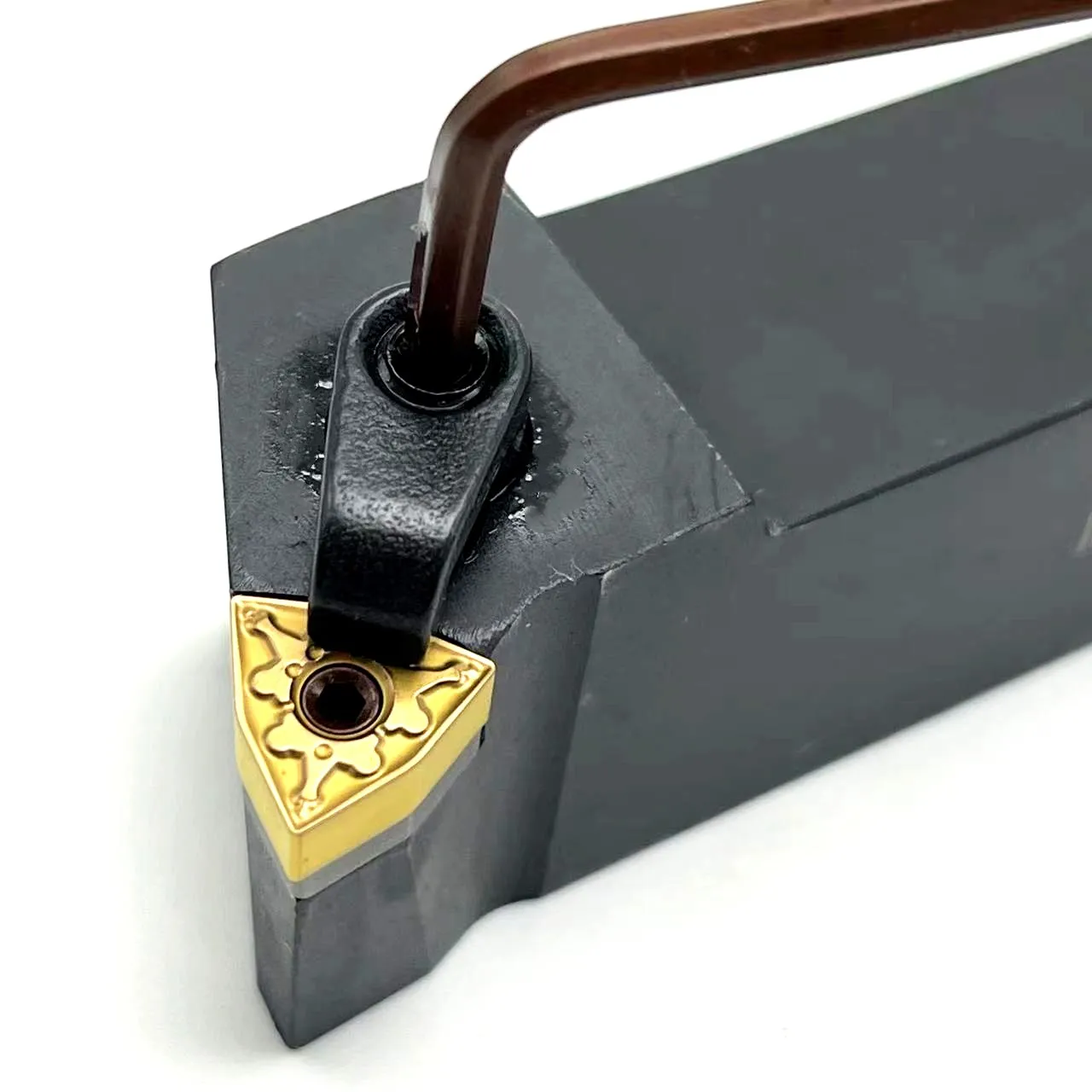 Portautensili cilindrico resistente agli urti in acciaio al tungsteno per utensile di tornitura