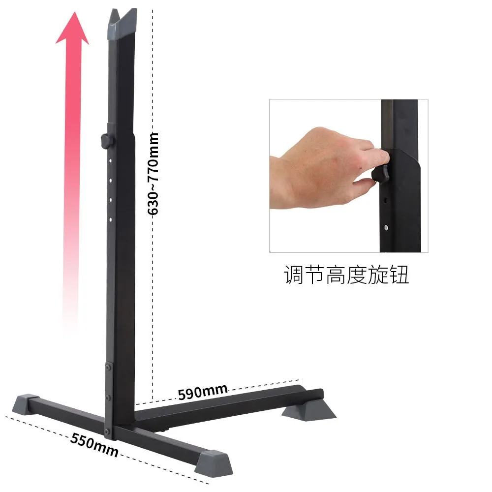 Bike Floor Stand Adjustable Bicycle Parking Rack for 26-29