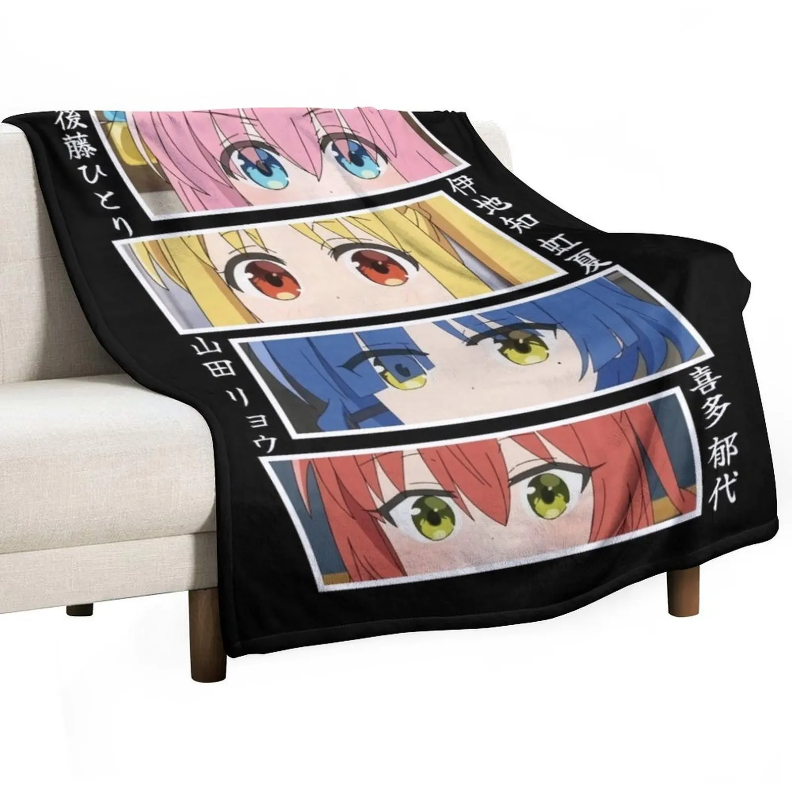 

Bocchi the Rock Throw Blanket Luxurious Soft Blanket Holiday Gift for Family